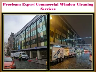 Proclean Expert Commercial Window Cleaning Services