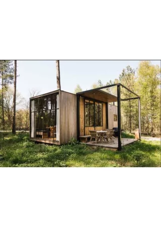 Back-to-nature in een tiny house in België