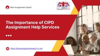CIPD Assignment Help Services in UK Online