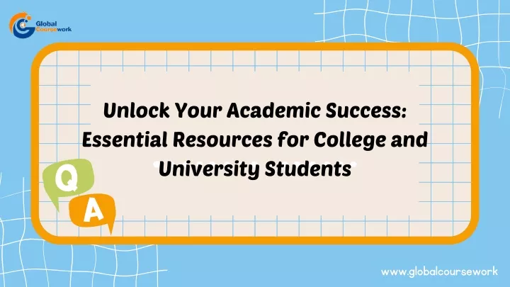 unlock your academic success essential resources