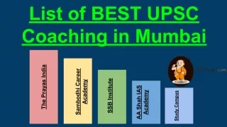 Best IAS Coaching in Mumbai