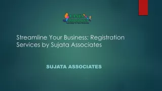 Streamline Your Business Sujata Associates.