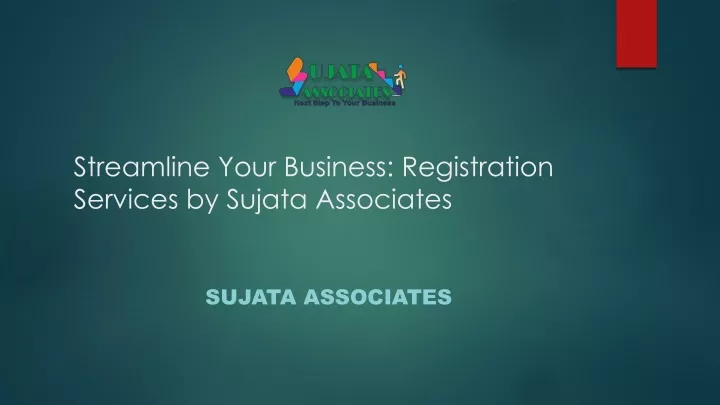 streamline your business registration services by sujata associates