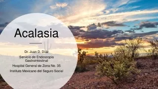 acalasia