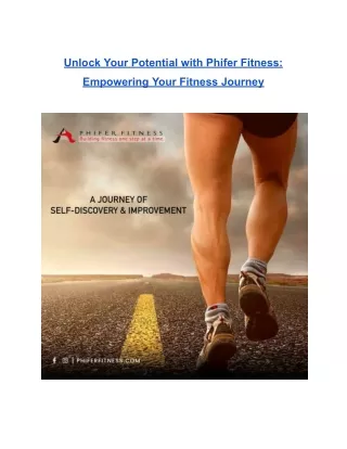 Unlock Your Potential with Phifer Fitness_ Empowering Your Fitness Journey