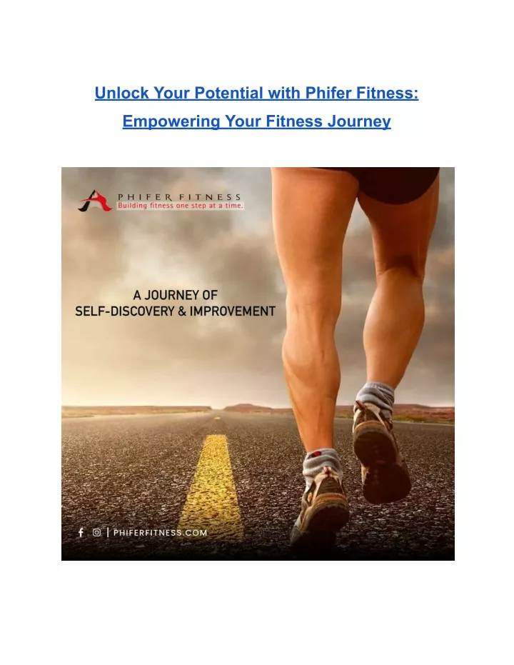 unlock your potential with phifer fitness