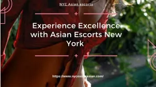 Experience Excellence with Asian Models New York