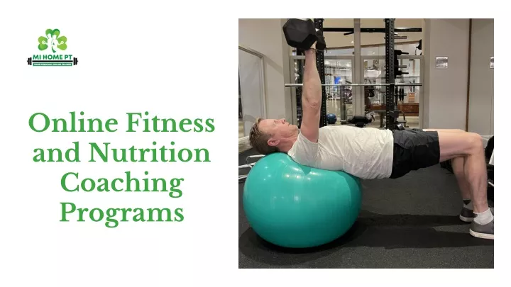 online fitness and nutrition coaching programs