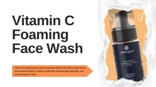 Foaming Face Wash For Skin Brightening