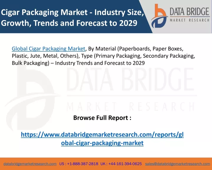 cigar packaging market industry size growth
