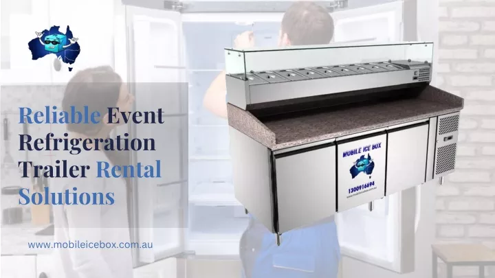 reliable event refrigeration trailer rental