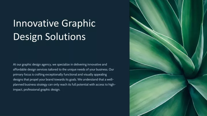innovative graphic design solutions