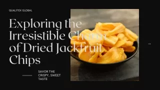 Dried Jackfruit Chips