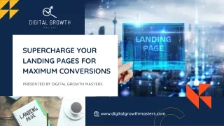 Supercharge Your Landing Pages for Maximum Conversions