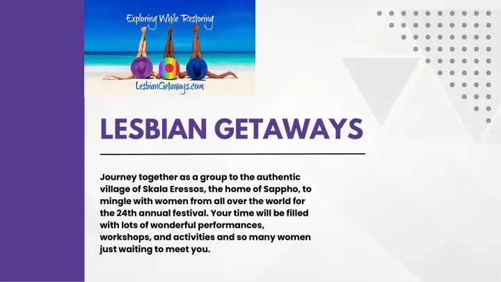 lesbian getaways