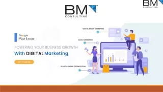 Top Marketing Consulting Solutions - BM Consulting Experts