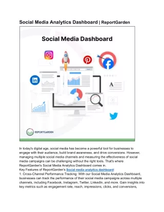 Social Media Analytics Dashboard _ ReportGarden