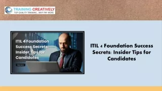 ITIL 4 Foundation Success Secrets Insider Tips for Candidates