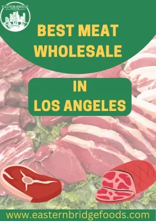 Best Meat Wholesale in Los Angeles
