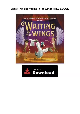 Ebook [Kindle]  Waiting in the Wings [PDF EPUB KINDLE]