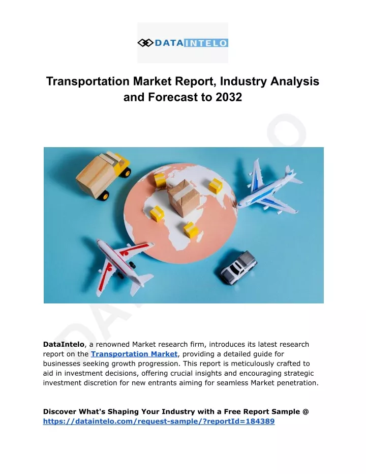 transportation market report industry analysis