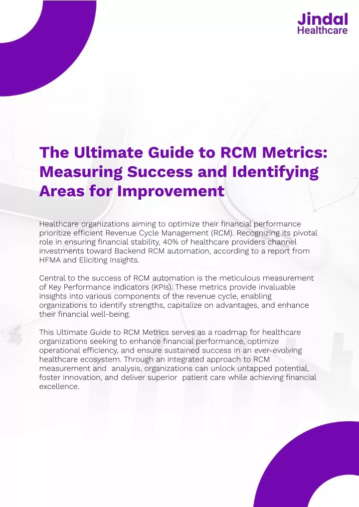 the ultimate guide to rcm metrics measuring