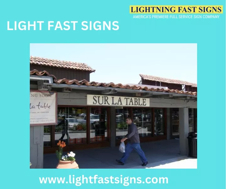 light fast signs