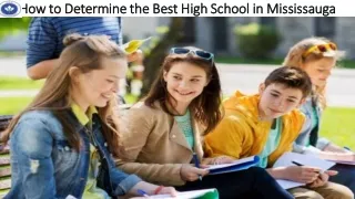 How to Determine the Best High School in Mississauga