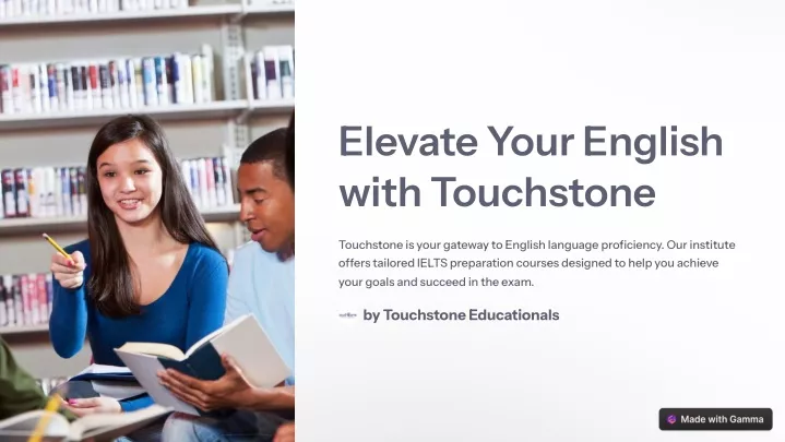 elevate your english with touchstone