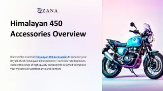 Himalayan 450 Accessories Overview