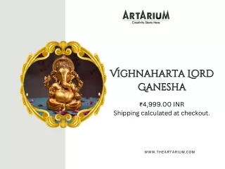 Vighnaharta Lord Ganesha (9 inch) – theartarium