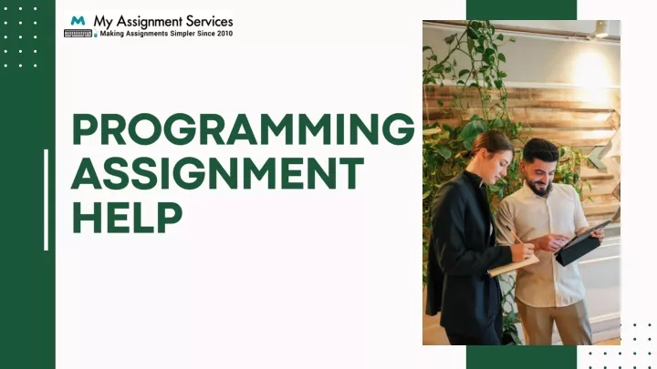 programming assignment help