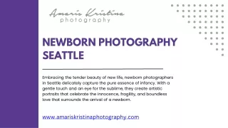 Newborn Photography Seattle - Amaris Kristina Photography
