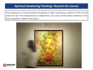 Spiritual Awakening Paintings-Beyond the Canvas