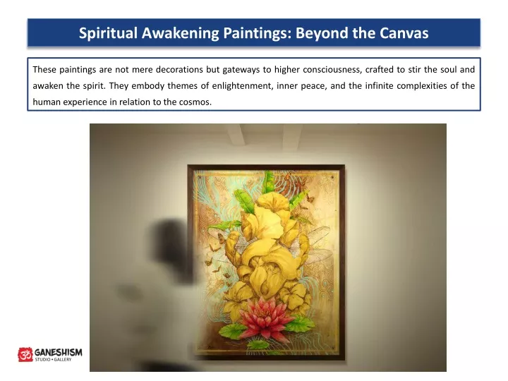 spiritual awakening paintings beyond the canvas