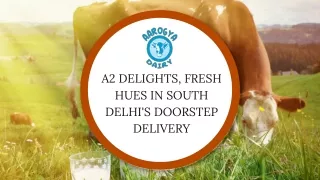 Fresh and Convenient: Milk Home Delivery in Faridabad