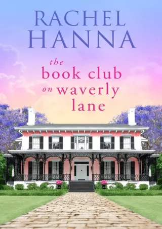 $PDF$/READ The Book Club On Waverly Lane