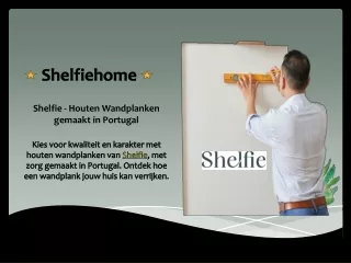 Shelfie - Houten Wandplanken gemaakt in Portugal