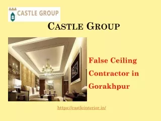 Best interior decorator in Gorakhpur – Castle Group