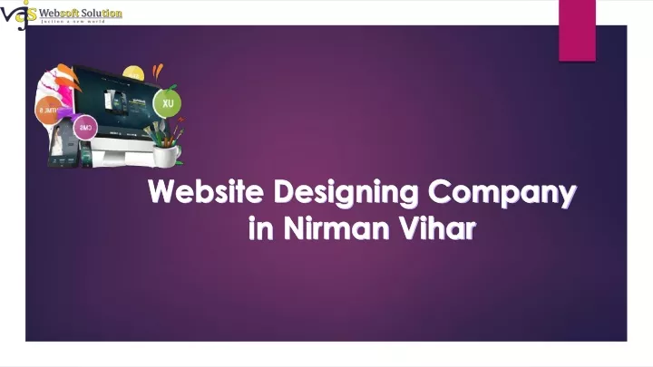 website designing company in nirman vihar