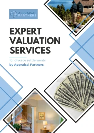 Expert valuation services for divorce settlements by Appraisal Partners