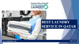 BEST LAUNDRY SERVICE IN QATAR