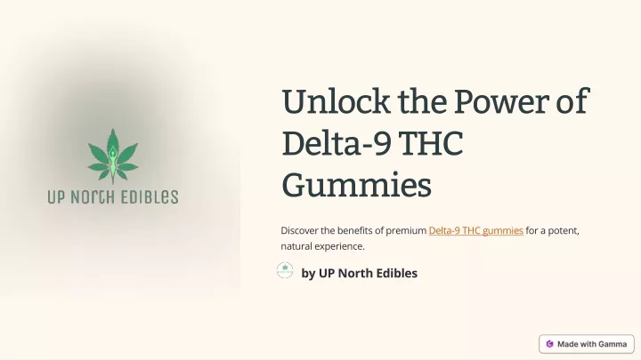 unlock the power of delta 9 thc gummies