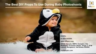 The Best DIY Props To Use During Baby Photoshoots