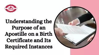 Understanding the Purpose of an Apostille on a Birth Certificate and Its Required Instancez