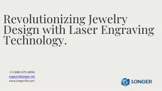 Revolutionizing Jewelry Design with Laser Engraving Technology.