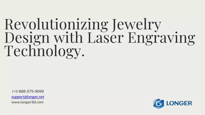 revolutionizing jewelry design with laser