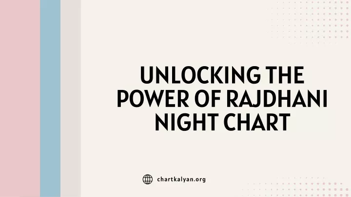 unlocking the power of rajdhani night chart