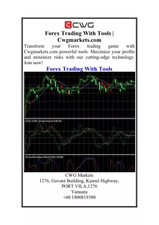forex trading with tools cwgmarkets com your