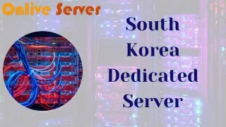 Power and Performance: South Korea Dedicated Server Solutions